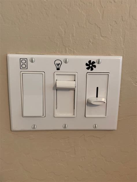 Outlet Labels Light Switch Stickers Outlet Fan Light Outlet Etsy 4
