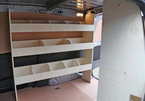 Rear Racks And Accessories Ford Transit Custom Swb Plywood Racking Os
