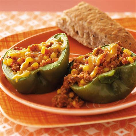 Stuffed Peppers With Quinoa Recipe Taste Of Home