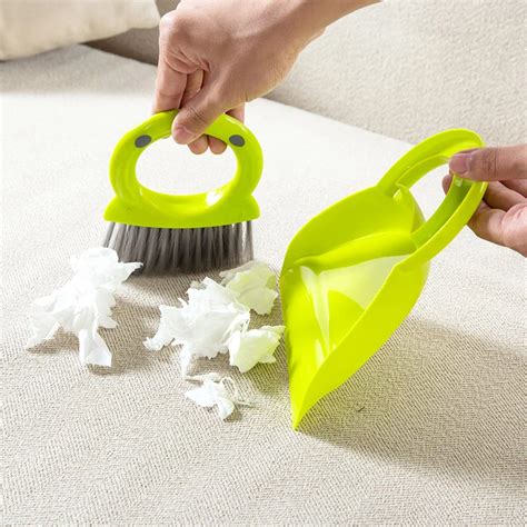 Mini Desktop Sweep Cleaning Brush Dustpan Combination Packages Broom