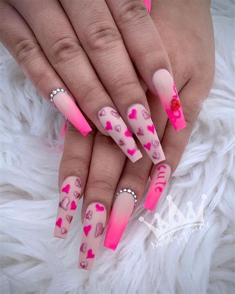 Gorgeous Valentines Day Coffin Nail Designs For 2023 Amelia Infore