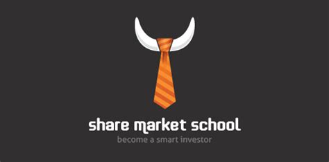 Share Market School Logo • Logomoose Logo Inspiration