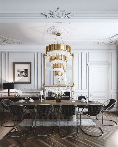 Interior Design And Visualization On A Project In Paris