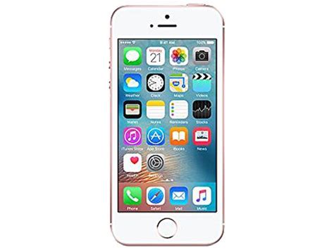 apple iphone se a1662 64gb 4g lte unlocked smartphone 4 0 2gb ram rose gold newegg ca