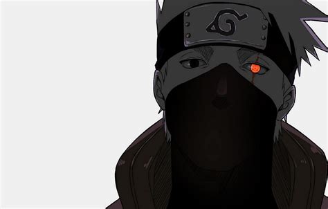 Free Download Wallpaper Look Mask Naruto Naruto Sharingan Kakashi