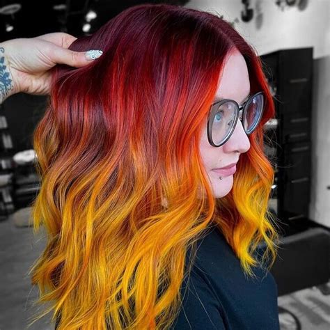 Sunset Hair Color Ideas Elida Arevalo