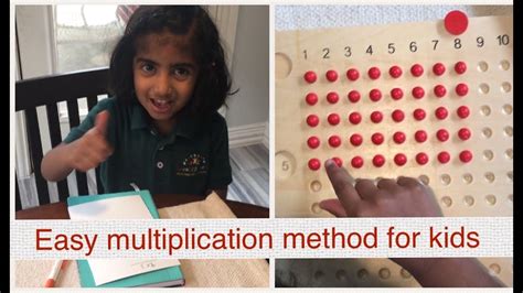 Learn Multiplication In Montessori Way Repetitive Addition Method