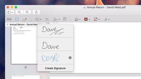 You can add more signatures if you wish. Use Preview on a Mac to Add Your Signature to Emails and ...