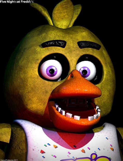 Chica The Chicken By Gamesproduction On Deviantart Fnaf Drawings
