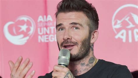 David Beckham Reveals He Was Once Told Youll Never Play For England