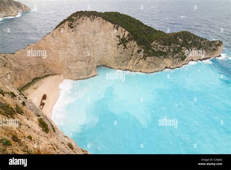 Famous Shipwreck Beach In Zakynthos Hi Res Stock Photography And Images