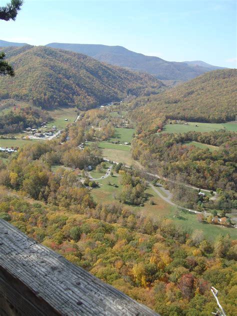 Seneca Rock West Virginia View From The Observatory West Virginia