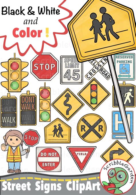 Printable Pedestrian Safety Signs