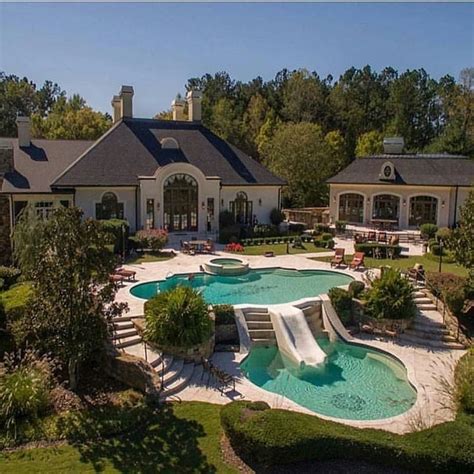 Beautiful Backyards With Pools Dream Mansion Luxury Homes Luxury Pools
