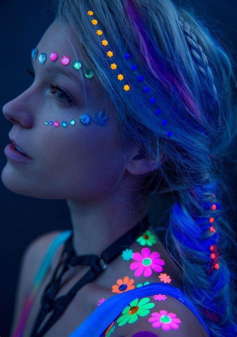 Boho Hippie Diy Halloween Makeup Trends Neon Party Outfits Neon