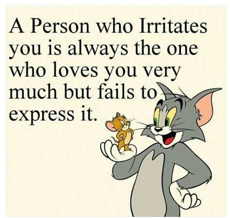 See more 'tom and jerry' images on know your meme! Pin by Vijaya G on Funny | Tom and jerry quotes, Cute love ...