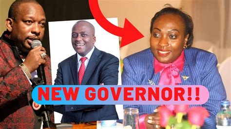 Details Leaks Of Lucky Lady Anne Kananu Mwenda Replacing Mike Sonko As