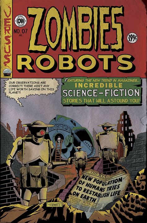 Zombies Vs Robots 7 Ec Subscription Cover Fresh Comics