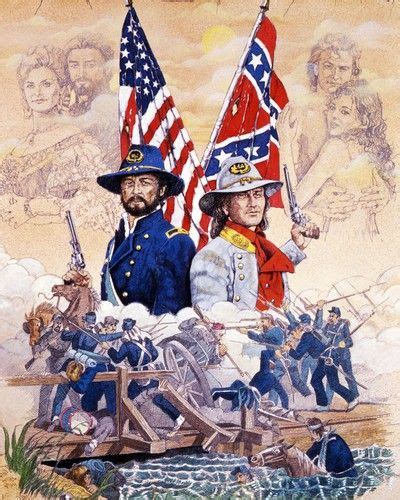 North And South Rebels And Yanks Civil War Movies Civil War Art