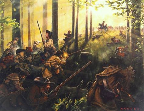 During the american revolution, patriot irregulars under colonel william campbell defeat tories under major patrick ferguson at the battle of king's mountain. King's Mountain by Dan Nance