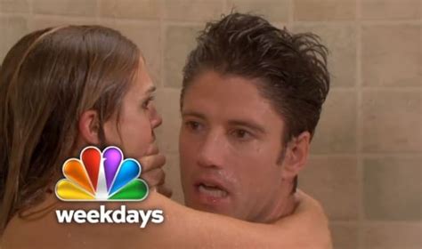 Will Sami Catch Ejabby In The Shower On Days Of Our Lives Promo Daytime Confidential