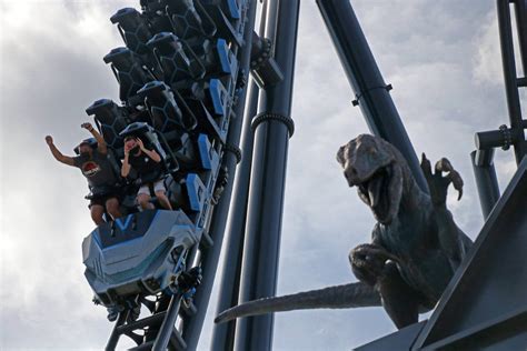 Review Jurassic World Velocicoaster At Islands Of Adventure Inside