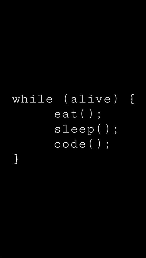 Download Funny Coding Alive Wallpaper
