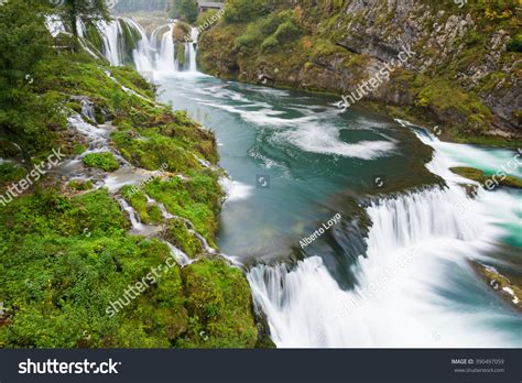 Waterfall Strbacki Buk On Una River Stock Photo 390497059 Shutterstock