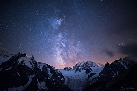 La Voie Lactée Au Coeur Du Massif Du Mont Blanc Jérôme Obiols