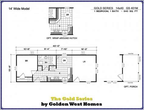 Halls a, b, c, d. 14X40 Cabin Floor Plans #shedplans | Cabin floor plans ...