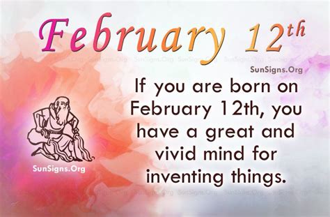 If Your Birthday Is On February 12 February Zodiac Sign Birthday