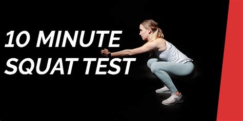 10 Minute Squat Test Mobility Challenge Runbryanrun