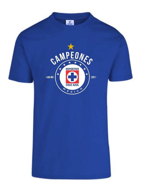 Playera Cruz Azul Campeón 2021 Mercado Libre