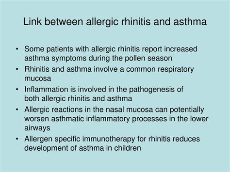 Ppt Allergic Rhinitis In Children Powerpoint Presentation Free