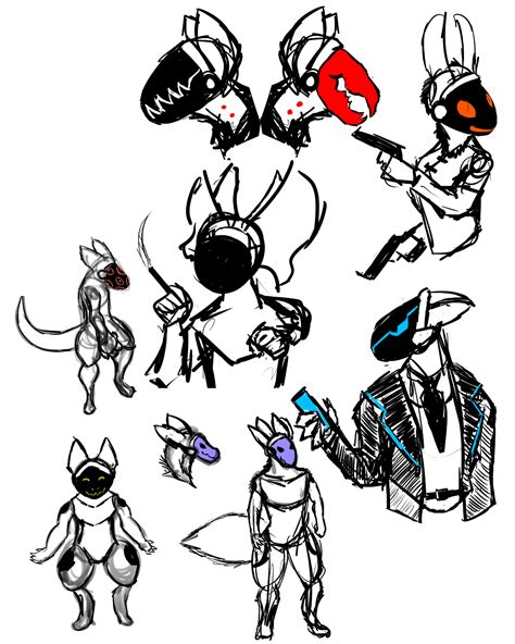 Protogen Sketches By Crytek Diablo On Deviantart