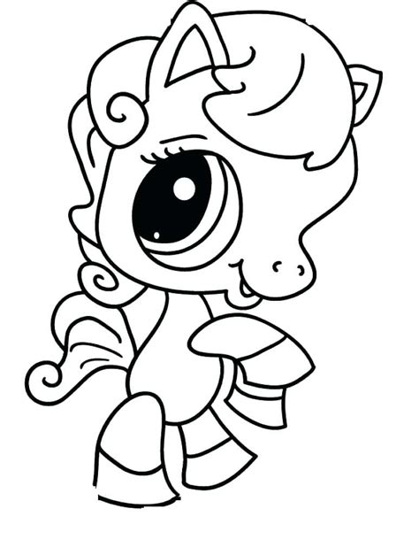 Littlest Pet Shop Cuties Coloring Pages At Free