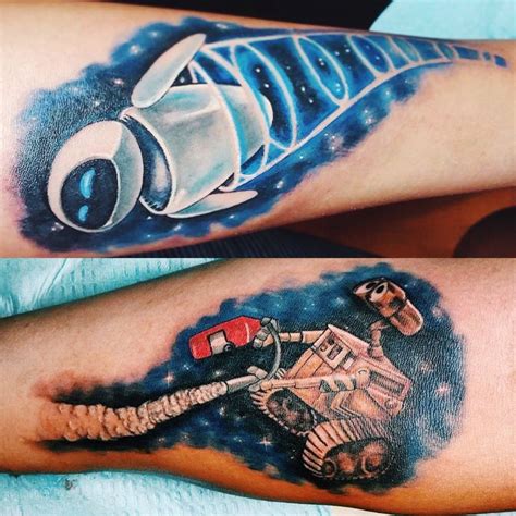Top More Than 72 Wall E And Eve Tattoo Best In Cdgdbentre