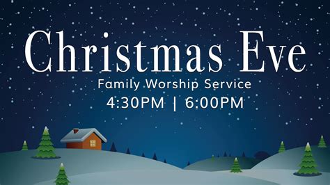 Christmas Eve Service The Ridge Community Church