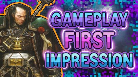 warhammer 40k inquisitor gameplay first impressions youtube