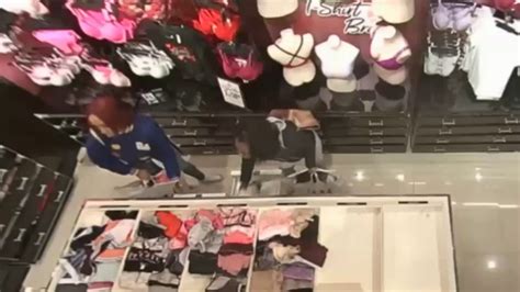two women caught on camera stealing about 1 000 panties from mentor store