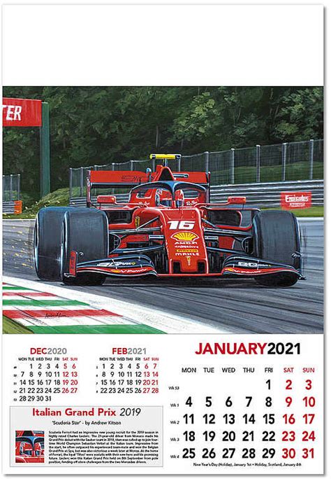 From australia to abu dhabi, don't miss a single turn. F1 2021 Kalender / Scuderia Ferrari 2021 Der Offizielle ...