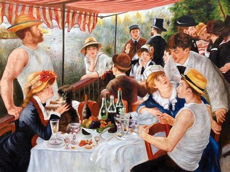 Pierre Auguste Renoir Luncheon Of The Boating Party One