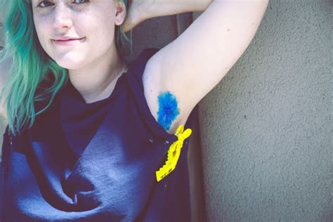 How To Dye Your Armpit Hair Offbeat Home And Life
