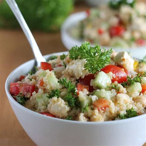 Quinoa Tabbouleh Salad Vegan Yumminess