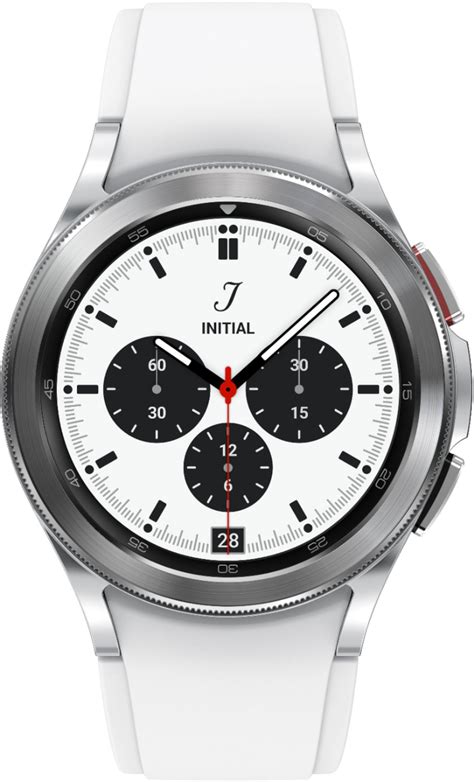 Best Buy Samsung Galaxy Watch4 Classic Stainless Steel Smartwatch 42mm