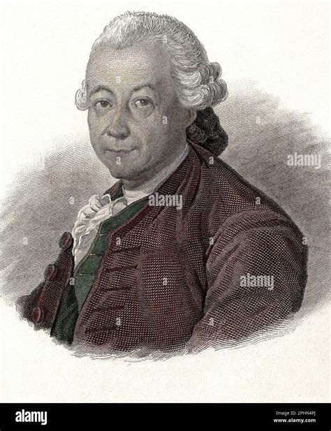 Portrait De Pierre Poivre 1719 1786 Administrateur Colonial Et Agronome Francaisgravure Vers