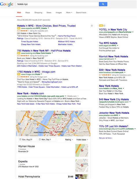 However, the google business places and recommended businesses is now commonly referred to as the google directory. Google Test Search Results - 11 Ads, 1 Directory and 3 ...