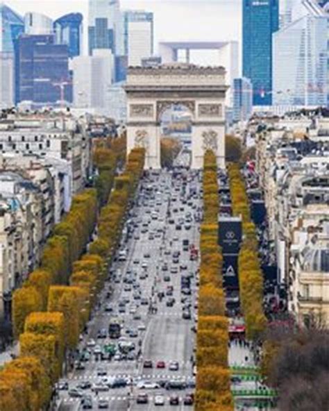 Champ De Elysees Is A Legendary Street Because Of Its Monument And