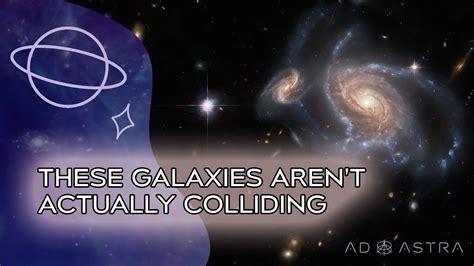 Hubble Captured Two Spectacular Views Of Colliding Galaxies Youtube