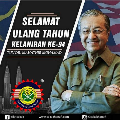 Profile and career tun dr. Selamat Hari Ulangtahun YAB Tun Dr. Mahathir bin Mohamad ...